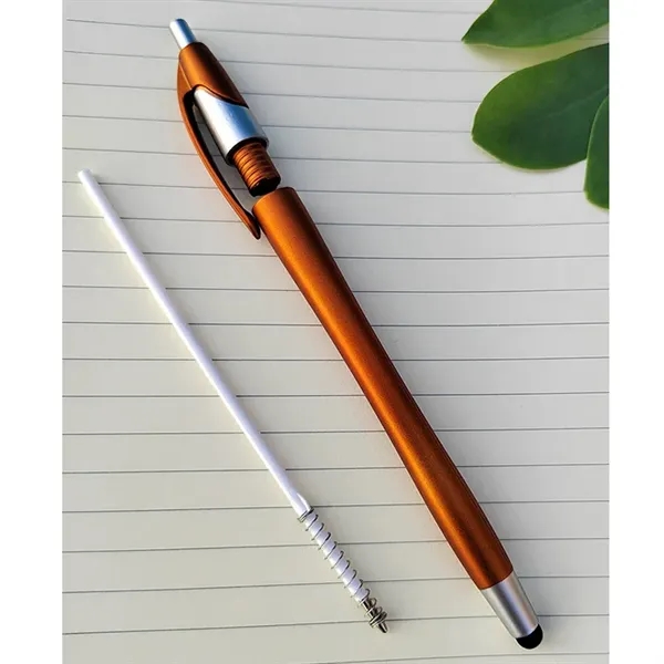 Capacitive 2 in 1 Ballpoint Pen with Stylus Tip Black Ink - Capacitive 2 in 1 Ballpoint Pen with Stylus Tip Black Ink - Image 3 of 3