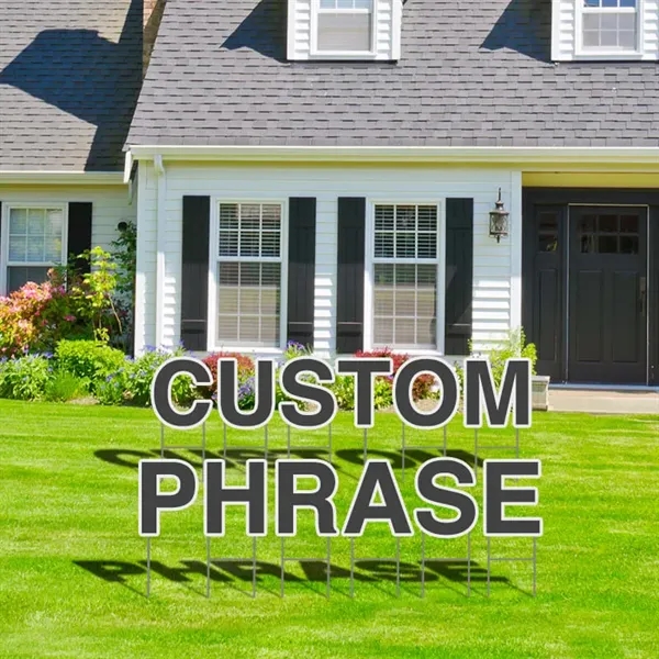 Custom Your Own Yard Letters - Custom Your Own Yard Letters - Image 0 of 0