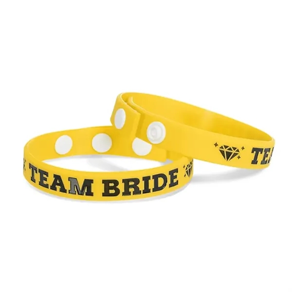 Ink Injected Silicone Adjustable Wristbands - Ink Injected Silicone Adjustable Wristbands - Image 118 of 119