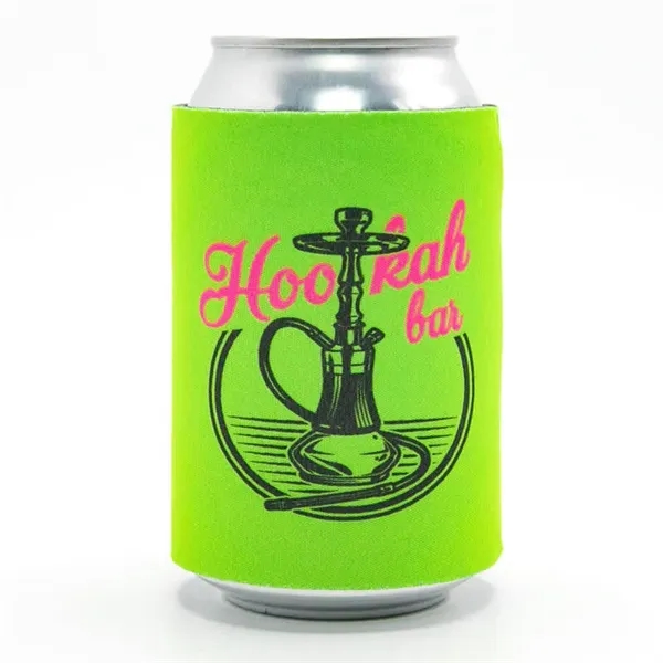 Fluorescent Neon Foam Collapsible Can Sleeves - Fluorescent Neon Foam Collapsible Can Sleeves - Image 5 of 5