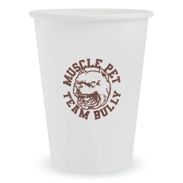 Custom 12 Oz. Paper Hot Cups - Custom 12 Oz. Paper Hot Cups - Image 2 of 2