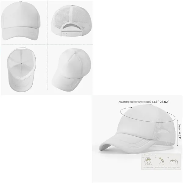 Tropical Reversible  Mesh Sun Visor Bucket Cap - Tropical Reversible  Mesh Sun Visor Bucket Cap - Image 2 of 2