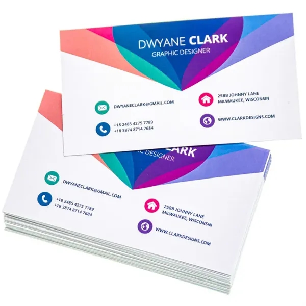 3.5" X 2" Standard Business Cards - 3.5" X 2" Standard Business Cards - Image 1 of 1