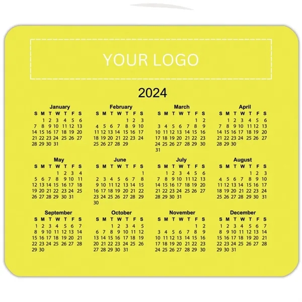 Calendar Mouse Pad - Calendar Mouse Pad - Image 6 of 6