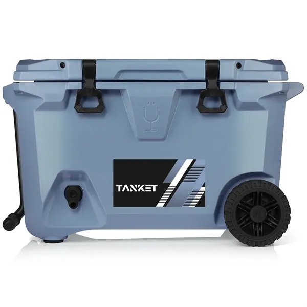 Custom 55 Qt. BrüMate BrüTank Rolling Cooler