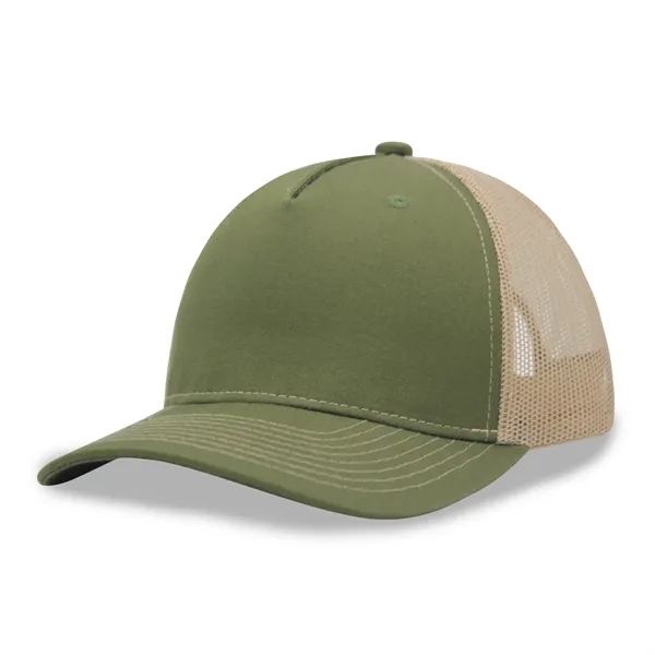 Premium 5 Panels Trucker Cap - Premium 5 Panels Trucker Cap - Image 8 of 30