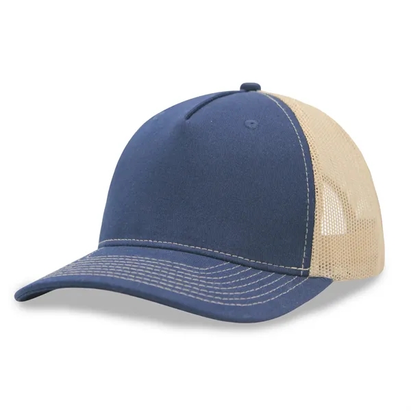 Premium 5 Panels Trucker Cap - Premium 5 Panels Trucker Cap - Image 9 of 30