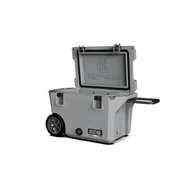 50 QT Wyld Gear® USA-Made Wheeled Hard Cooler (19" x 31")