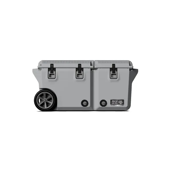 65QT Wyld Gear® USA-Made Divided Wheeled Hard Cooler (19x14)