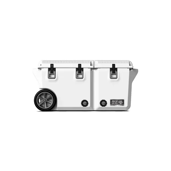 65QT Wyld Gear® USA-Made Divided Wheeled Hard Cooler (19x14)