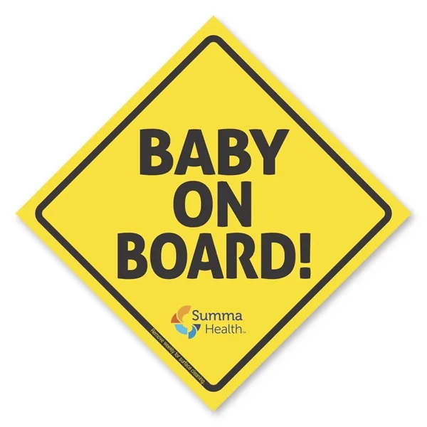 Car Sign Square Magnet 4 x 4 - Car Sign Square Magnet 4 x 4 - Image 1 of 3