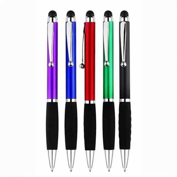 Metal Slim Stylus Ballpoint Pen - Metal Slim Stylus Ballpoint Pen - Image 3 of 4