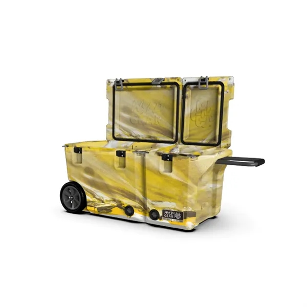90QT Wyld Gear® USA-Made Divided Wheeled Hard Cooler (20x42) - 90QT Wyld Gear® USA-Made Divided Wheeled Hard Cooler (20x42) - Image 3 of 20
