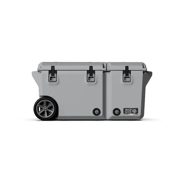 90QT Wyld Gear® USA-Made Divided Wheeled Hard Cooler (20x42) - 90QT Wyld Gear® USA-Made Divided Wheeled Hard Cooler (20x42) - Image 4 of 20