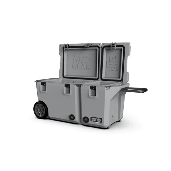 90QT Wyld Gear® USA-Made Divided Wheeled Hard Cooler (20x42) - 90QT Wyld Gear® USA-Made Divided Wheeled Hard Cooler (20x42) - Image 5 of 20