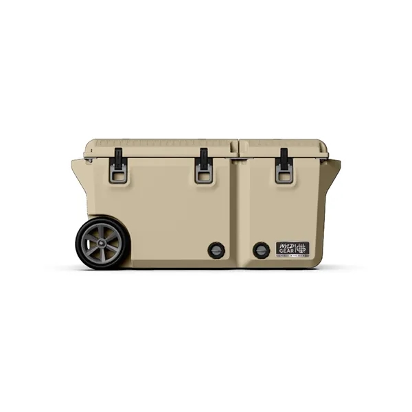 90QT Wyld Gear® USA-Made Divided Wheeled Hard Cooler (20x42) - 90QT Wyld Gear® USA-Made Divided Wheeled Hard Cooler (20x42) - Image 7 of 20
