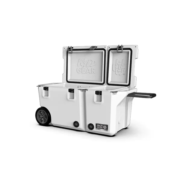 90QT Wyld Gear® USA-Made Divided Wheeled Hard Cooler (20x42) - 90QT Wyld Gear® USA-Made Divided Wheeled Hard Cooler (20x42) - Image 14 of 20