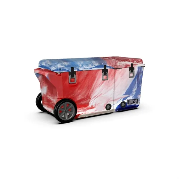 90QT Wyld Gear® USA-Made Divided Wheeled Hard Cooler (20x42) - 90QT Wyld Gear® USA-Made Divided Wheeled Hard Cooler (20x42) - Image 17 of 20