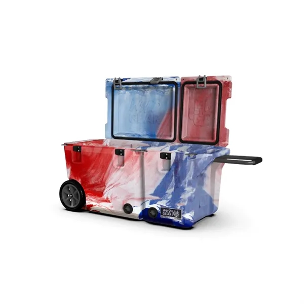 90QT Wyld Gear® USA-Made Divided Wheeled Hard Cooler (20x42) - 90QT Wyld Gear® USA-Made Divided Wheeled Hard Cooler (20x42) - Image 18 of 20