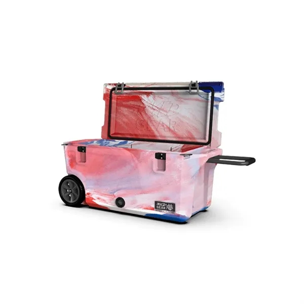 75 QT Wyld Gear® USA-Made Wheeled Hard Cooler (19" x 40")