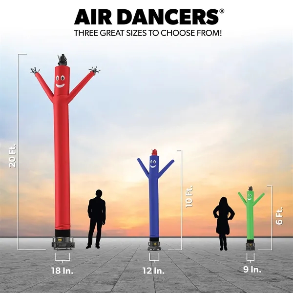 20FT Custom Air Dancer® Set w/ Weather Resistant Blower - 20FT Custom Air Dancer® Set w/ Weather Resistant Blower - Image 2 of 4