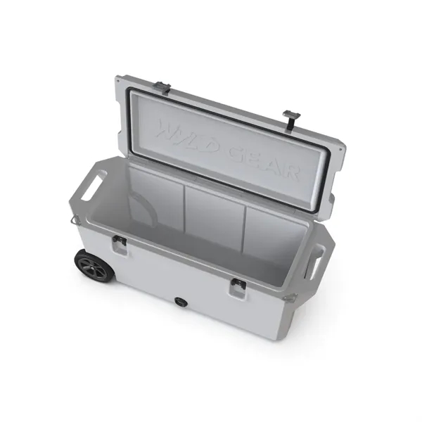 110 QT Wyld Gear® USA-Made Wheeled Hard Cooler (20" x 48") - 110 QT Wyld Gear® USA-Made Wheeled Hard Cooler (20" x 48") - Image 16 of 19