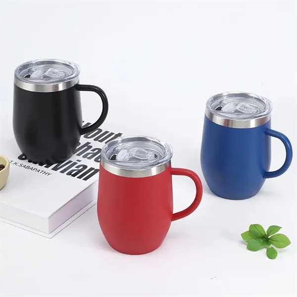 12 oz Stainless Steel Double Wall Insulated Coffee Mug - 12 oz Stainless Steel Double Wall Insulated Coffee Mug - Image 9 of 11