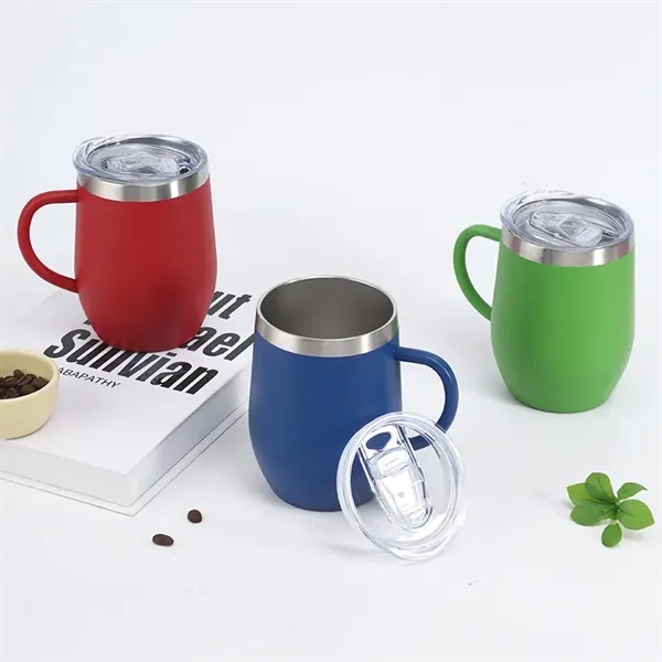 12 oz Stainless Steel Double Wall Insulated Coffee Mug - 12 oz Stainless Steel Double Wall Insulated Coffee Mug - Image 11 of 11