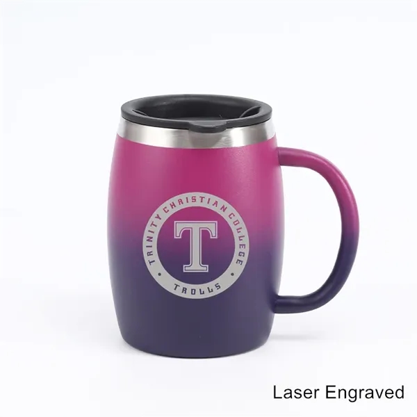 16 oz Insulated Double Wall Stainless Steel Coffee Cup - 16 oz Insulated Double Wall Stainless Steel Coffee Cup - Image 4 of 12