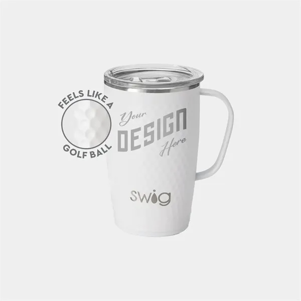 18 oz SWIG® Golf Mug Stainless Steel Insulated Tumbler - 18 oz SWIG® Golf Mug Stainless Steel Insulated Tumbler - Image 0 of 1