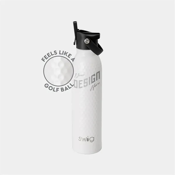 20 oz SWIG® Golf Flip & Sip Stainless Insulated Water Bottle - 20 oz SWIG® Golf Flip & Sip Stainless Insulated Water Bottle - Image 0 of 1