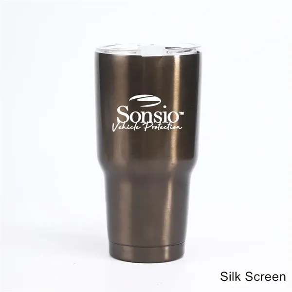 30 oz Tumbler Double Wall Vacuum Insulated Travel Mug - 30 oz Tumbler Double Wall Vacuum Insulated Travel Mug - Image 10 of 26