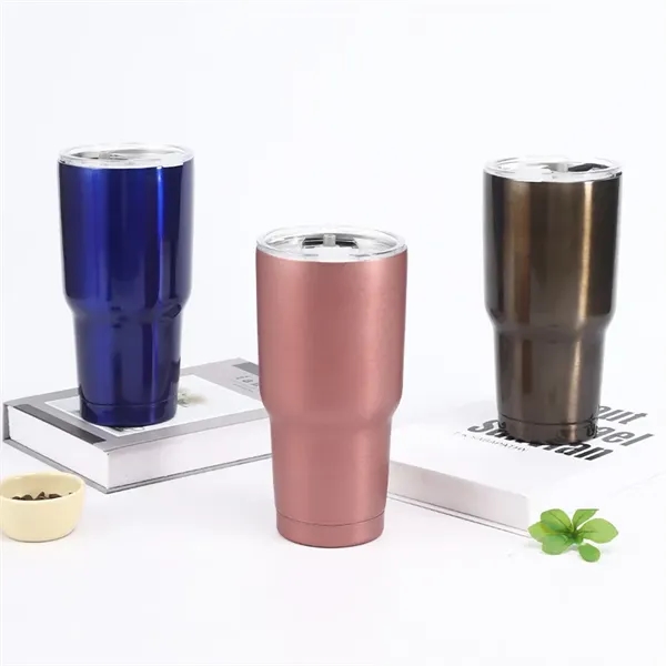 30 oz Tumbler Double Wall Vacuum Insulated Travel Mug - 30 oz Tumbler Double Wall Vacuum Insulated Travel Mug - Image 17 of 26