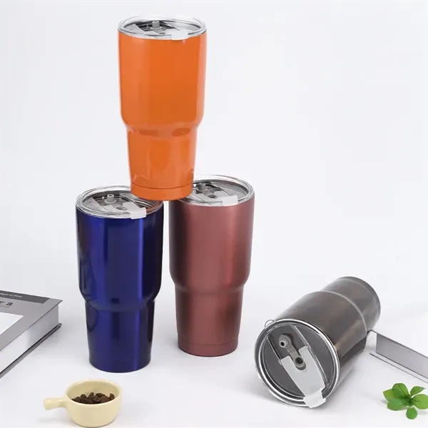 30 oz Tumbler Double Wall Vacuum Insulated Travel Mug - 30 oz Tumbler Double Wall Vacuum Insulated Travel Mug - Image 19 of 26