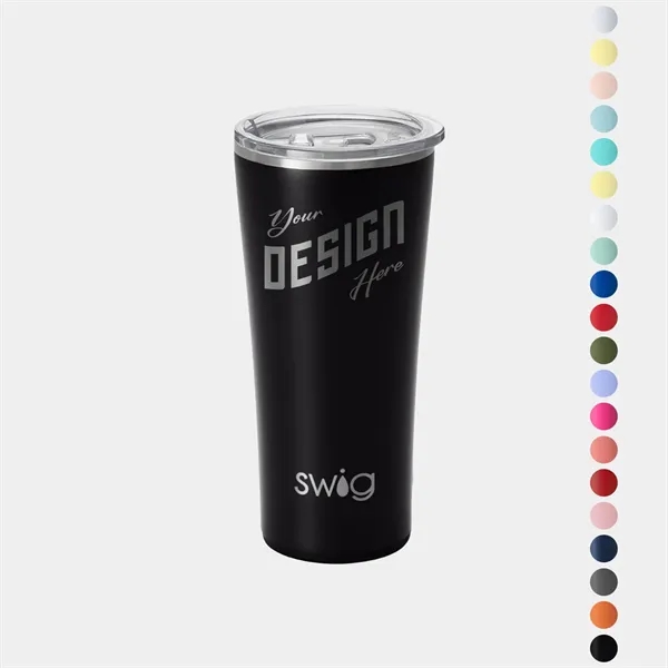 22 oz SWIG® Stainless Steel Insulated Tumbler - 22 oz SWIG® Stainless Steel Insulated Tumbler - Image 1 of 20