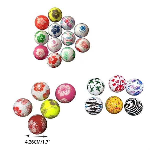 Hawaiian Golf Gift Ball  MOQ 60PCS - Hawaiian Golf Gift Ball  MOQ 60PCS - Image 1 of 2