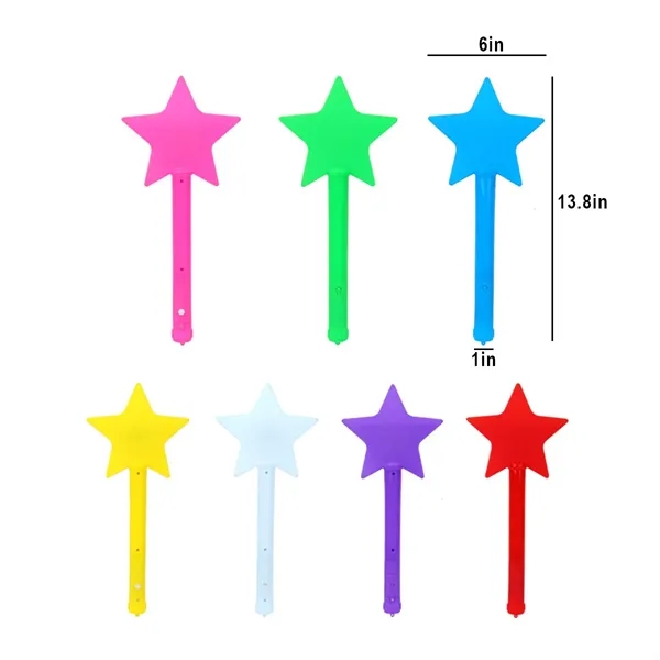 Colorful Pentagram LED Cheering Glow Sticks - Colorful Pentagram LED Cheering Glow Sticks - Image 1 of 1