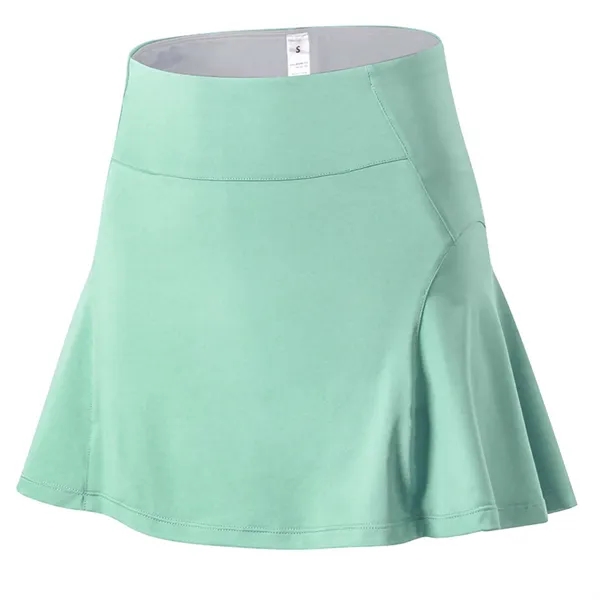 Tennis Skirt With Inner Short And Pocket - Tennis Skirt With Inner Short And Pocket - Image 2 of 6