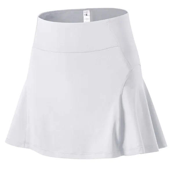 Tennis Skirt With Inner Short And Pocket - Tennis Skirt With Inner Short And Pocket - Image 3 of 6