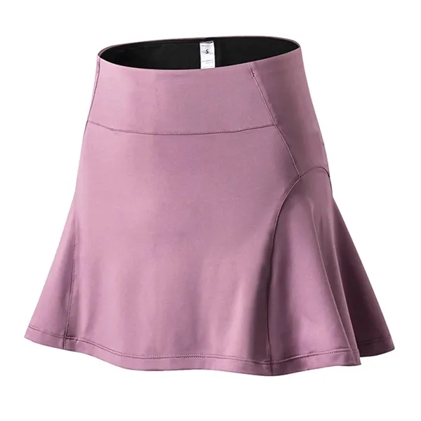 Tennis Skirt With Inner Short And Pocket - Tennis Skirt With Inner Short And Pocket - Image 5 of 6