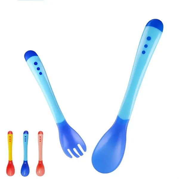 Heat Sensitive Toddler Utensils - Heat Sensitive Toddler Utensils - Image 1 of 7