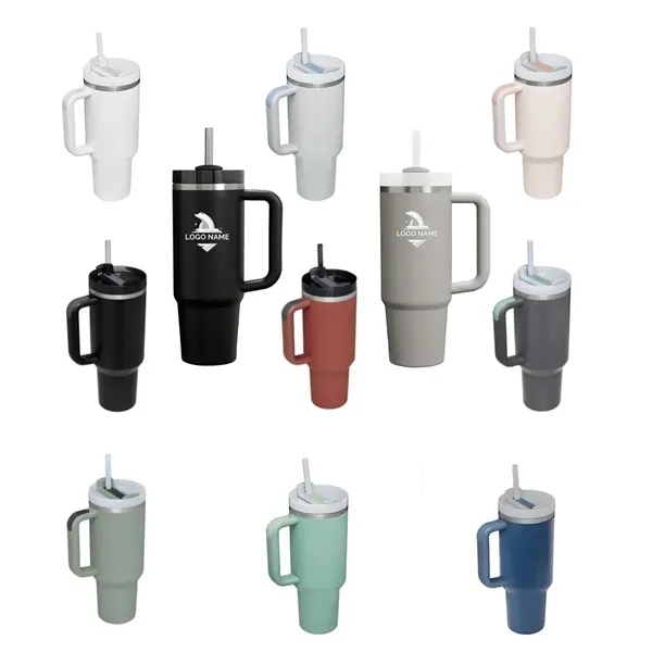 20 30 40 Oz Stainless SteelDouble-Wall Vacuum bottle Tumbler - 20 30 40 Oz Stainless SteelDouble-Wall Vacuum bottle Tumbler - Image 8 of 8