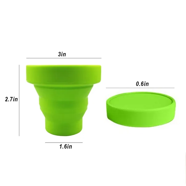 6OZ Collapsible Portable Silicone Coffee Cup - 6OZ Collapsible Portable Silicone Coffee Cup - Image 1 of 1