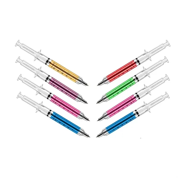 Macaron Syringe Ballpoint Pens - Macaron Syringe Ballpoint Pens - Image 1 of 4