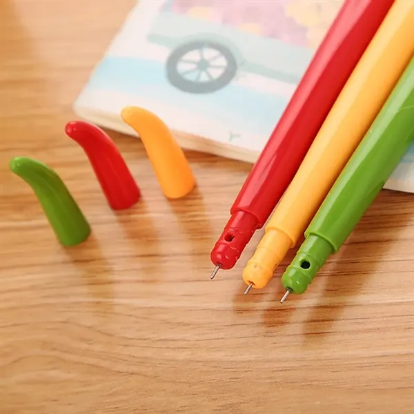Creative Chili Shaped Ballpoint Pen For Promotion - Creative Chili Shaped Ballpoint Pen For Promotion - Image 2 of 3