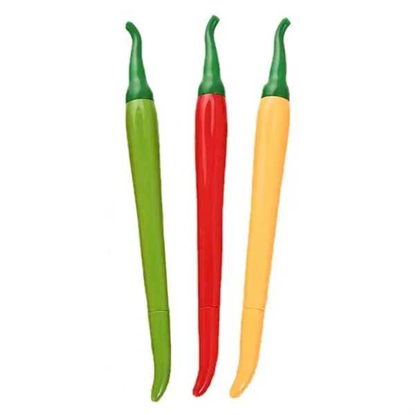 Creative Chili Shaped Ballpoint Pen For Promotion - Creative Chili Shaped Ballpoint Pen For Promotion - Image 3 of 3