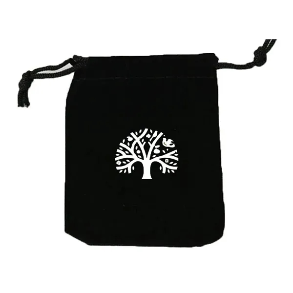 Custom Drawstring Velvet Bag (4"x6") - Custom Drawstring Velvet Bag (4"x6") - Image 0 of 1