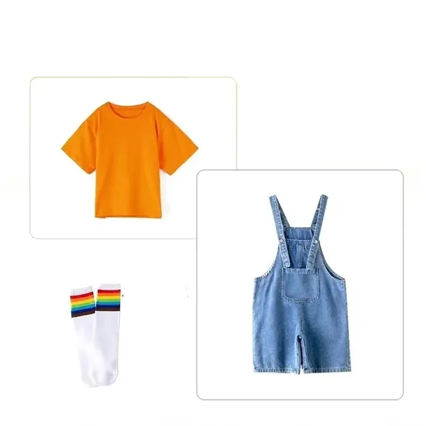 Children's T-shirt With Suspender Pants - Children's T-shirt With Suspender Pants - Image 4 of 14