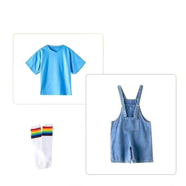 Children's T-shirt With Suspender Pants - Children's T-shirt With Suspender Pants - Image 1 of 14