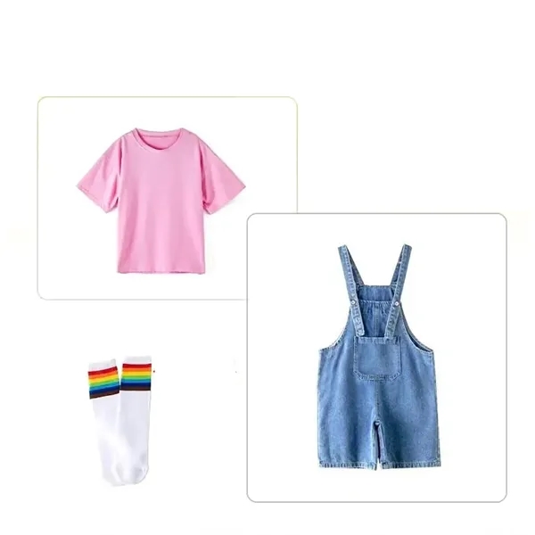 Children's T-shirt With Suspender Pants - Children's T-shirt With Suspender Pants - Image 2 of 14